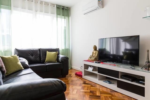 Ocean Breeze - 3 Quartos, 2 Banheiros, Garagem, Ar Condicionado, Moderno, Silencioso, Andar Alto, Vista Livre, Internet 250Mbps, 2 Tvs Smart, Praia Ipanema, Metro, Porteiros 24 Hrs E Seguranca 24Hrs, 2 Elevadores Rio de Janeiro Zewnętrze zdjęcie